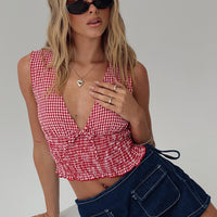 Mixing It Up Top Red / White