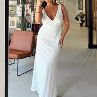 Nellie Maxi Dress White