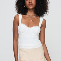 Hazeel Top White