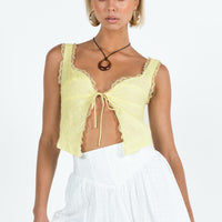 Merrelle Top Lemon