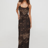Knox Maxi Dress Leopard