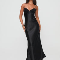 Fadyen Bias Cut Maxi Dress Black
