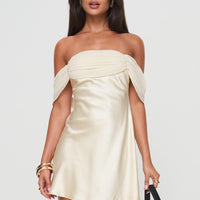 Adoration Mini Dress Cream