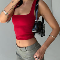 Back In Time Top Red