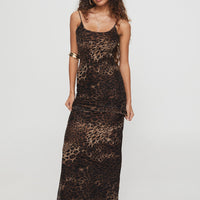 Knox Maxi Dress Leopard