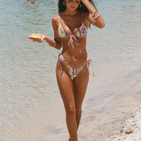 Glora Tie Side Bikini Bottom Multi
