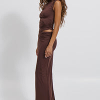Gabby Maxi Skirt Coffee