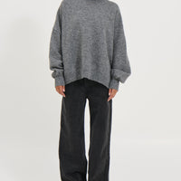 Pamela Knit Dark Grey