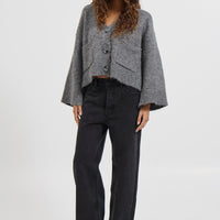 Grace Cardigan Charcoal