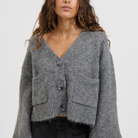 Grace Cardigan Charcoal
