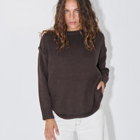 Toni Knit Jumper Chocolate