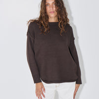 Toni Knit Jumper Chocolate