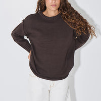 Toni Knit Jumper Chocolate