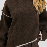 Benny Knit Chocolate