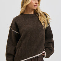 Benny Knit Chocolate