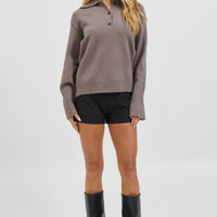 Aviva Knit Mocha