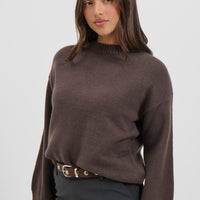 Lisa Knit Chocolate