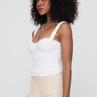 Hazeel Top White