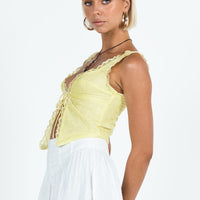 Merrelle Top Lemon