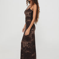 Knox Maxi Dress Leopard