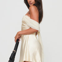 Adoration Mini Dress Cream