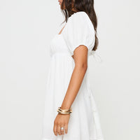 Let's Dance Mini Dress White