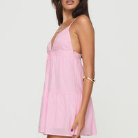 Nicoletta Mini Dress Light Pink