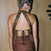 Shakti Halter Top Tiger