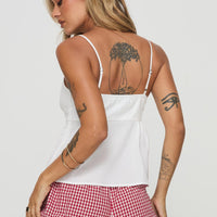 Caspia Top White