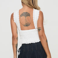 Asuka Top White