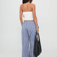 Limestone Pants Blue Multi
