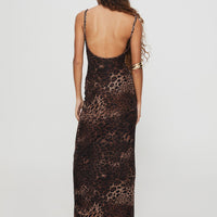 Knox Maxi Dress Leopard