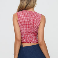 Mixing It Up Top Red / White