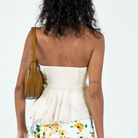 Long Summer Nights Top Ivory Low Impact