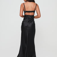 Fadyen Bias Cut Maxi Dress Black