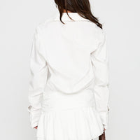 Girls Girls Girls Mini Dress White
