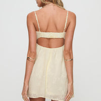 Granno Mini Dress Lemon