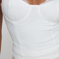 Hazeel Top White