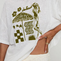 Nozomi Tee White