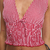 Mixing It Up Top Red / White