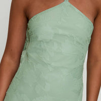 Zoelle Halter Maxi Dress Sage