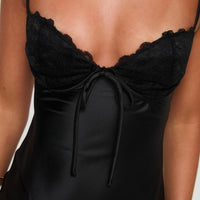 Fadyen Bias Cut Maxi Dress Black