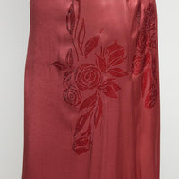 Catch You Up Beaded Maxi Dress Red