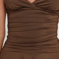 Andersson Mini Dress Chocolate