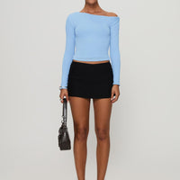 Can't Sleep Skort Black Petite