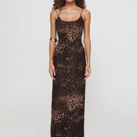 Knox Maxi Dress Leopard