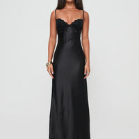 Fadyen Bias Cut Maxi Dress Black