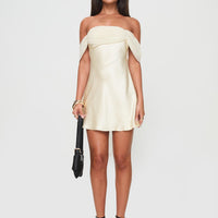 Adoration Mini Dress Cream