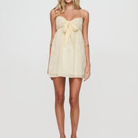 Granno Mini Dress Lemon