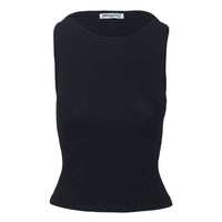 Bleeker High Neck Top Black